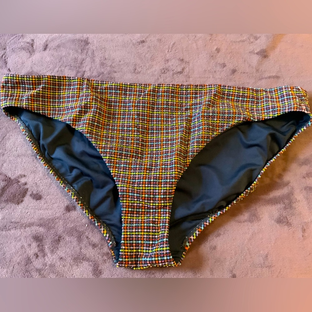 Athleta mid rise bikini bottoms XL